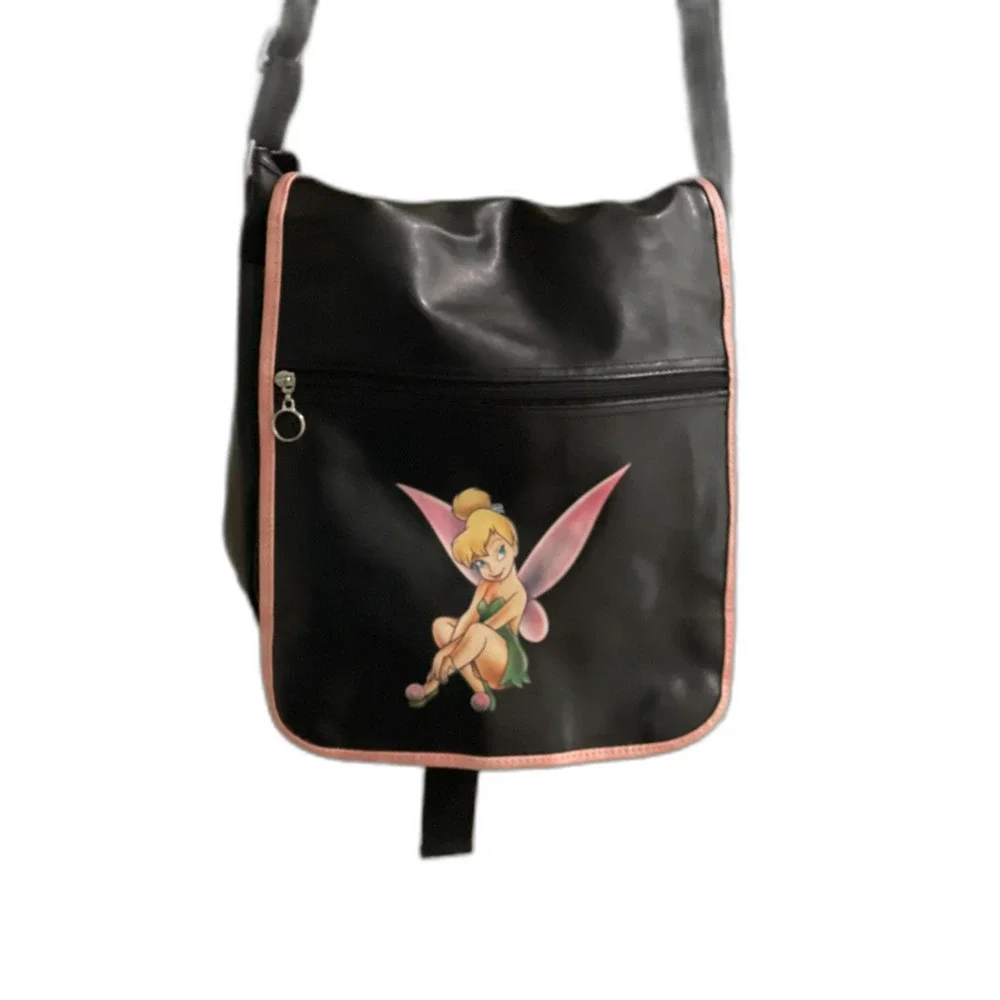 Tinkerbell Messenger Bag Excellent Tinker Bell Pink And Black Purse Shoulder Bag